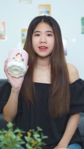 Khăn mặt dùng 1 lần Kawaii 80 tờ 20x20cm mềm mịn làm sạch sâu khăn tẩy trang loại bỏ trang điểm