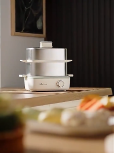 Bear/小熊 New electric steamer stainless steel egg maker multi-functional timer egg cooker breakfast machine