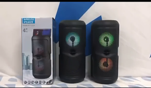 KTS Speaker KTX-1259 8-inch Portable Speaker With Sound Wireless BT TWS USB FM