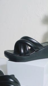 Sara sara EDLYN Sandal Wedges Wanita 65cm Japit - Sendal Jelly Selop Simple Terbaru Kekinian - Murah Premium - Size Chart Tersedia