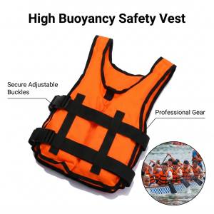 Adjustable Life Jacket for Adults Multi-color Buoyancy Vest for Fishing Boating Swimming Water Sports
