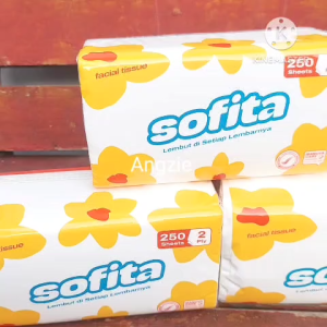 Harga 3 kotak Tisu Sofita 250 sheets facial tissue