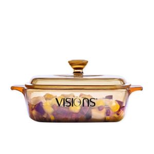 Corning Pot 2.25L/3L High Temperature Resistant Glass Soup Pot Rice Porridge Pot Home Use Cooking Utensils Simple Style
