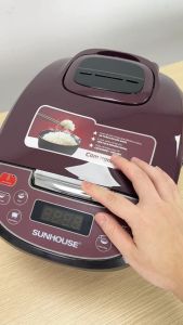 NỒI CƠM ĐIỆN TỬ SUNHOUSE SHD8909 1.8L - 6 MENU NẤU - BH CHÍNH HÃNG