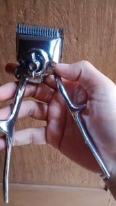 Gunting Mesin Rambut Manual & Potong Rambut Listrik Stainless Steel