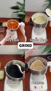 PowerPac Powder Grinder Coffee Bean Grinder Spice Powder Grinder  (PPBL342)