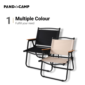 Kermit Chair Kerusi Lipat Kayu Portable Wooden Foldable Chair Camping Outdoor Leisure Picnic Hiking