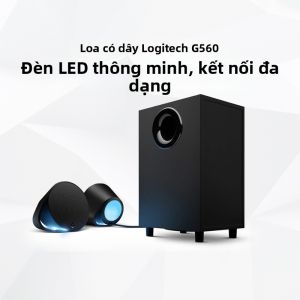 Logitech | Loa Chơi Game Âm Bass Thấp Có Đèn LED RGB 240W