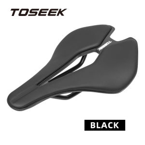 TOSEEK | TOSEEK Racing Bicycle Saddle Training Grade Man Road TT Time Trial Triathlon Bike Lightweight Cushion Seat MTB Saddle 7*7 Rail
