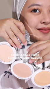 AZZURA Compact Powder Fresh Look with Amazoian Clay & HA SPF21 PA++ Bedak Padat