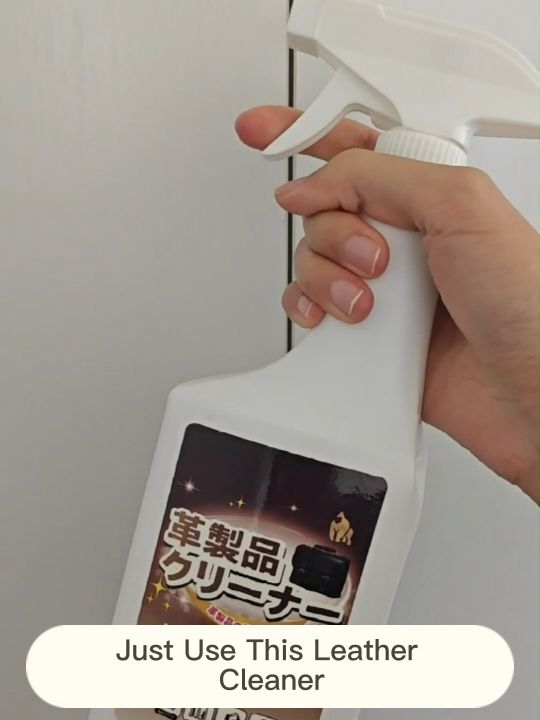Japan leather cleaner conditioner genuine leather bag cleaner