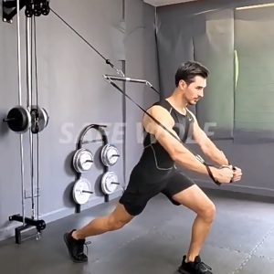 Adjustable Durable Multi-Section Pull-Up & Lat Pull-Down Attachment for Full-Body Muscle Strengthening