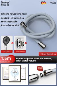 YALANDENG | Shower Hose Anti-Explosion Shower Tube Showerhead Universal Connector