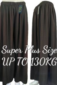GayaFashion 8828 PALLAZO PANTS PLUS SIZE 8XL/PALAZZO KAIN BERLIPAT 4 JENIS DESIGN 8XL 80CM-178CM PINGGANG