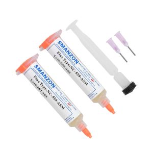 Nc-559-asm Flux Bga BallsLiquid Solder for Soldering Syringe Solder Paste 10ml Flux for Soldering No Cleaning Welding Tools