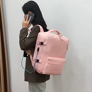 [SG Ready Stock]Travel Backpack Large waterproof Oxford cloth suitable for business travel