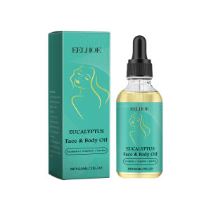 EELHOE Eucalyptus Face Body Oil Body Nourishing Care Oil Moisturizes and Brightens The Skin Cares for Tender Skin Skin Care Eucalyptus plant essential oil face and body skin care essential oil moisturizing moisturizing massage essential oil