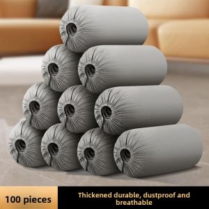 MONLEYTA | Disposable Shoe Covers Non-Woven Fabric Thickened Indoor Wearable Breathable Dustproof For Students Adults Home Use