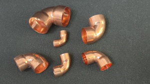 ข้องอทองแดง 90 องศา