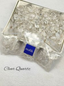 🌟 ควอตซ์ใส ( Clear Quartz ) ก้อนขนาดเล็ก / ในถุงขนาด 20 กรัม ( g. ) ราคาพิเศษ 🌸 ขนาดต่อถุง ประมาณในภาพเลยจ้า 🌸