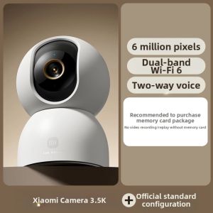 Xiaomi | Xiaomi Smart Indoor Camera 4C Wireless Network Mobile Monitoring 360 Degree Panoramic Home Surveillance J3631 Pet Sitting Nanny Child