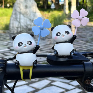 Cute Windmill Panda Yellow Duck Car Decoration Accessories Motorcycle Bicycle Electric Vehicle Decorative Small Hanging Ornaments