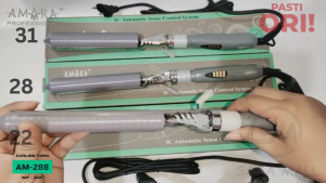 Amara Clintong Tipe 288 Professional Klintong Curly Hair Keriting Rambut Dengan Pengaturan Suhu Styling Styler Catokan Rambut Catok Curling Tong Mengeritingkan Ceramic Keramik Plat