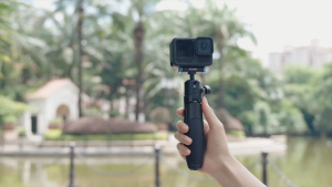 TELESIN Magnetic Quick Release Mini Tripod Selfie Stick Base Stand for GoPro HERO 13 Camera