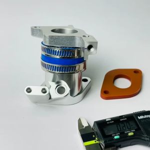 คอหรีด CNC คอตั้ง Lead125 4V  Giorno แปลงใส่เรือนเดิม Lead125 4วาว  Giorno ลิ้นเดิม