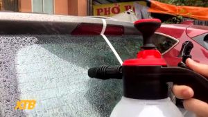 [TẶNG MÚT]Chai Xịt Tẩy Ố Kính Xe Ô Tô Tẩy Mốc Cặn Canxi Vết Ố Nước Flamingo Làm bóng kính xe Phủ nano chống bám nước