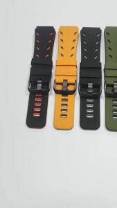 22mm Silicone Band For Samsung Galaxy Watch 46mm SM-R800 Watch 3 45mm SM-R840 Gear S3 Classic Strap Sports Bracelets Replacement
