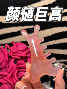 Four-In-One Resin Meridian Massage Comb Facial Eye Head Channel Unblocking Tool Essential for Little Fairies xKana Brand