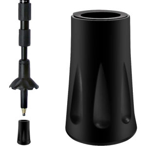 1-8Pcs Trekking Pole Tips Replacement Protectors Rubber Feet for Hiking Pole Tips Rubber Tips for Walking Sticks Tips Accessory