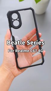 [Giao Hỏa Tốc] Ốp lưng XUNDD Realme C67 - Viền TPU Chống sốc Mặt lưng trong