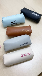 Personalized Long Pouch | Soft Pencil Case | Stationery Pouch | Teachers Day Gift | Small Gift