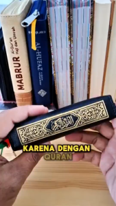 Mushaf At-Tajwid SAKU A7 Cover JAKET RESLETING Nonterjemah