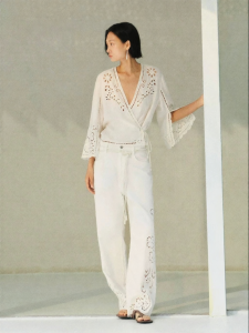 edition | Lace Hollow Design Jeans
