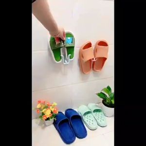 Móc Treo Giày Dép Hình Chữ U Dán Tường Đa Năng Tiện Lợi