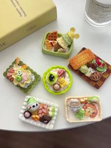 Hình Gấu Dễ Thương Hình Kem Nam Châm Gắn Tủ Lạnh Miếng Dán Từ Tính Cho Nhà Bếp Trang Trí Nhà Cửa Hoạt Hình DIY Trang Trí Nam Châm