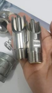 ก็อกน้ำหมู Nipple นิปเปิ้ล  สเเตนเลส ที่ดูดน้ำหมู อุปกรณ์ฟาร์มหมู ฟาร์มสูกร