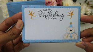 10Pcs Kartu Ucapan dan Amplop GA069