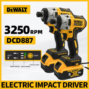 DeWalt | DEWALT DCD887 Wireless Brushless Electric Screwdriver Drill Tool Cordless Power Tool for Removing Screws And Drilling