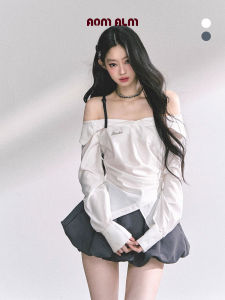 SHAOYEYAN | One-Shoulder French Style Sun Protection Shirt