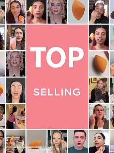 Real Techniques | Bông Tán Phấn Đa Năng Dùng Khô/Ẩm Mềm Mịn Chống Bám Bột