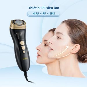 Máy Mini HIFU Siêu Âm RF EMS Làm Săn Chắc Da Nâng Cơ Mặt Massage Cho Mặt Cổ Mắt - Sử Dụng Tại Nhà Thiết Bị Chống Nếp Nhăn