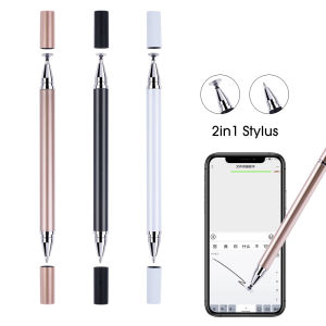 1/3Pcs Universal Double-head Capacitive Stylus 2 In 1 Stylus Pen for Android IOS IPad Drawing Capacitive Pen Pencil Screen Touch Pen Ballpoint Pen