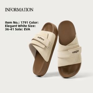 DALA BEAR | Mens Outdoor Non-slip Durable Odor-resistant Platform Slides