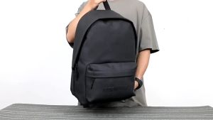 FOG ESSENTIALS BAG SOLID TEXT LOGO HIGH QUALITY SYNTHETIC LEATHER Backpack/ SCHOOL BAG