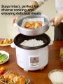 [China Plug Without Adapter] Triangle | Multi-Function Small Electric Rice Cooker. 
