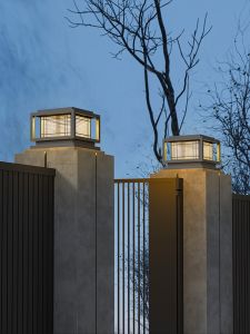 VINCAN | Solar Outdoor Pillar Light Waterproof